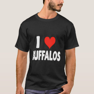 Camiseta Me encantan los búfalos - Buff animal de zoológico