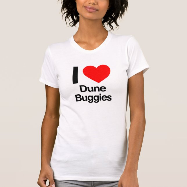 Camiseta me encantan los buggies de dunas (Anverso)