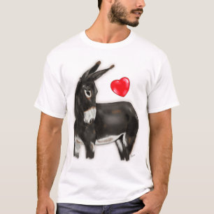 Camiseta Me encantan los burros Demure Donkey