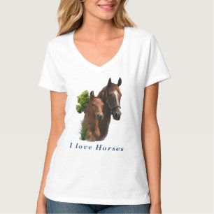 Camiseta Me encantan los caballos