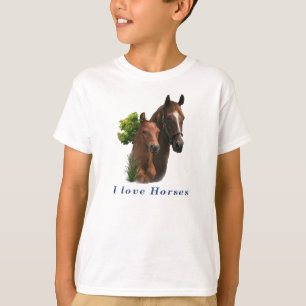 Camiseta Me encantan los caballos