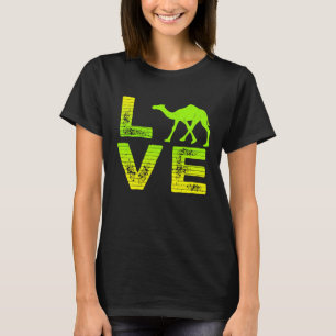 Camiseta Me encantan los camellos del desierto queriendo a 