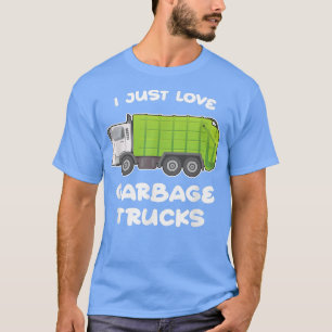 Camiseta Me Encantan los Camiones de Basura 