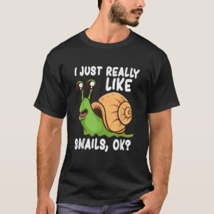 Camiseta Me Encantan Los Caracoles, Vale Amante De Los Cara