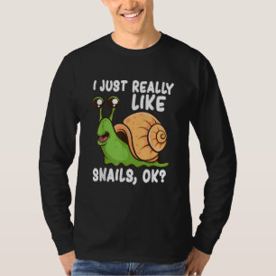 Camiseta Me Encantan Los Caracoles, Vale Chistoso Amante De