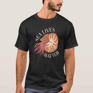 Camiseta Me encantan los Cephalopods mi Espíritu Animales N