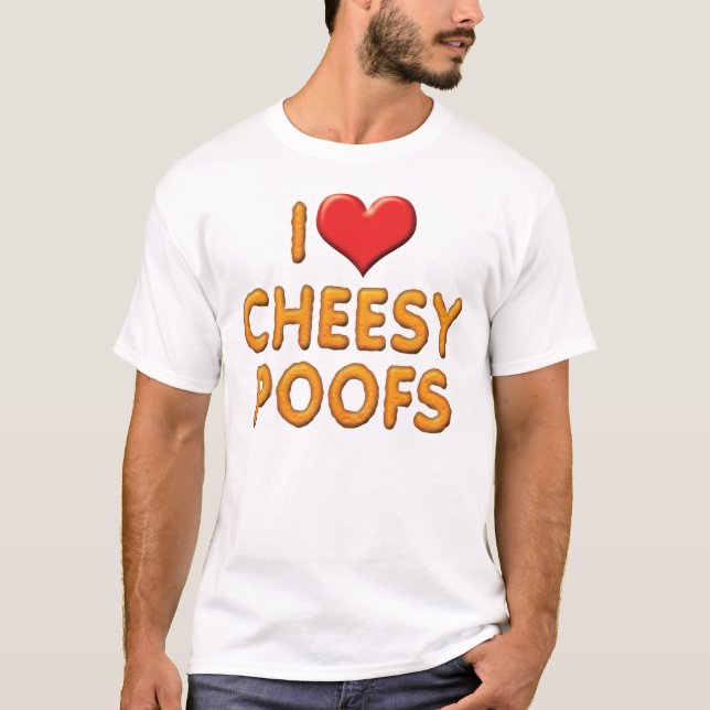Camiseta Me Encantan los Cheesy Poofs (Anverso)