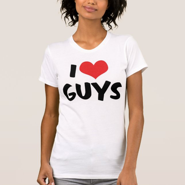 Camiseta Me Encantan Los Chicos (Anverso)