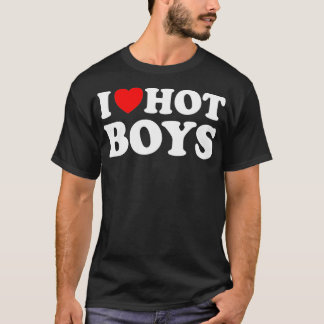 Camiseta Me encantan los chicos calientes pullover