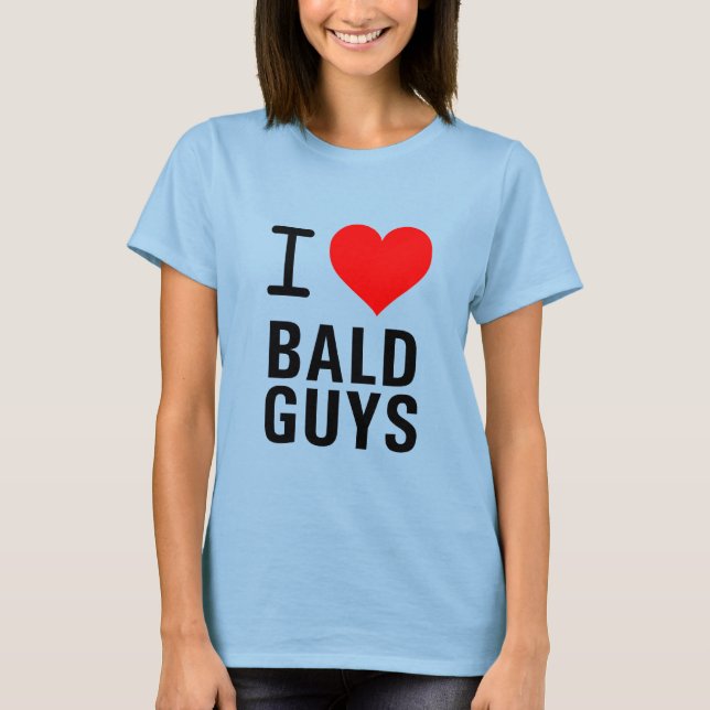 CAMISETA ME ENCANTAN LOS CHICOS DE BALD (Anverso)