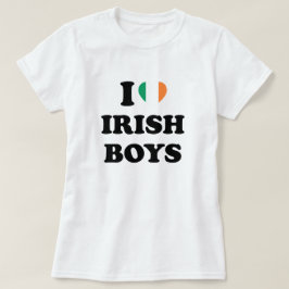 Camiseta Me encantan los chicos irlandeses