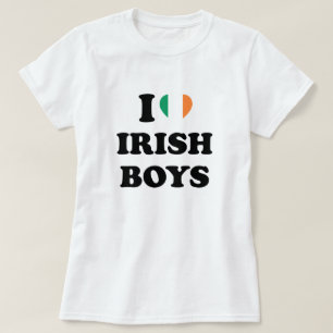 Camiseta Me encantan los chicos irlandeses