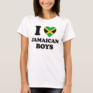 Camiseta Me encantan los chicos jamaiquinos