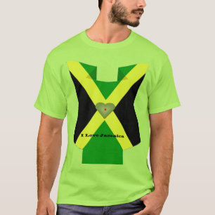 Camiseta Me encantan los colores de la bandera nacional de 