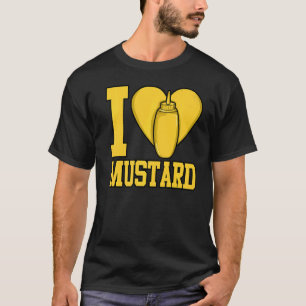 Camiseta Me Encantan Los Conjuntos De Mostaza