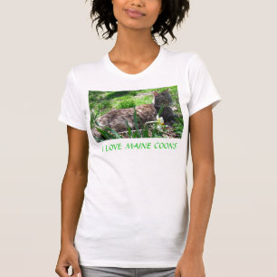 CAMISETA ME ENCANTAN LOS COONS MAINE