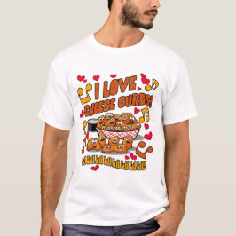 Camiseta ¡Me encantan los cuajos de queso!