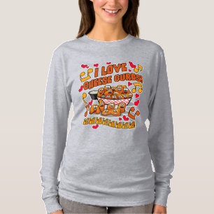 Camiseta ¡Me encantan los cuajos de queso!