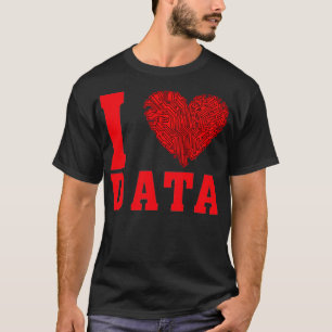 Camiseta Me encantan los datos 6