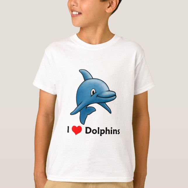 Camiseta Me encantan los delfines (Anverso)