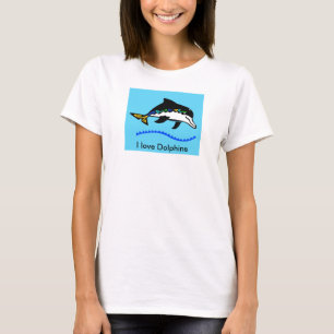 Camiseta Me encantan los DELFINES - Vida silvestre en el oc
