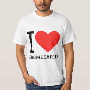 Camiseta Me encantan los dromedarios