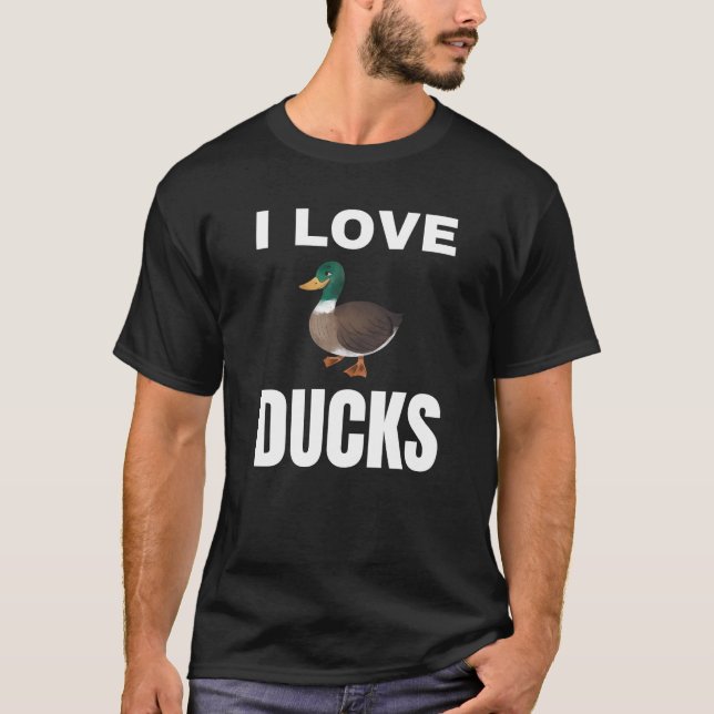 Camiseta Me encantan los Ducks (Anverso)
