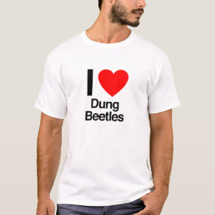 Camiseta me encantan los escarabajos estercoleros