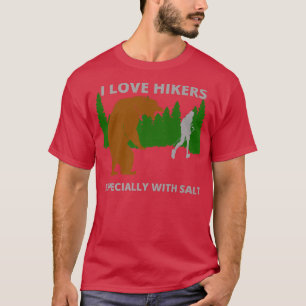 Camiseta Me encantan los excursionistas divertidos y sarcás