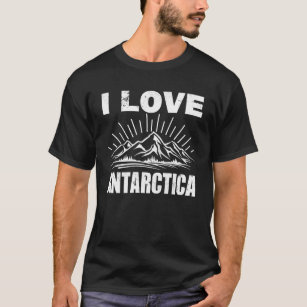 Camiseta Me encantan los exploradores Iceberg de la Antárti