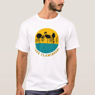 Camiseta ¡Me encantan los flamencos!