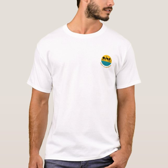 Camiseta ¡Me encantan los flamencos! (Anverso)