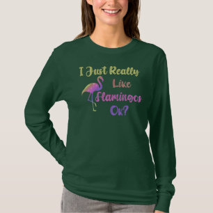 Camiseta Me Encantan Los Flamencos Ok