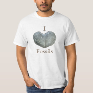 Camiseta Me encantan los fósiles