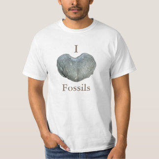 Camiseta Me encantan los fósiles