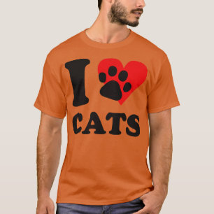 Camiseta Me encantan los gatos
