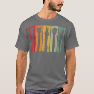 Camiseta Me encantan los guitares, la música guitarra el am