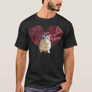 Camiseta Me encantan los Hamsters enanos - Robo Lover con f