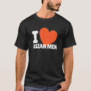 Camiseta Me encantan los hombres asiáticos