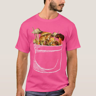 Camiseta Me encantan los hongos en el bolsillo de Tobe Fons