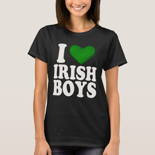 Camiseta Me encantan los irish boys (Anverso)