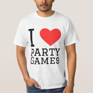 Camiseta Me encantan los juegos de fiesta