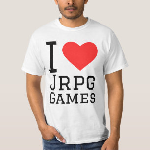 Camiseta Me encantan los juegos de jrpg