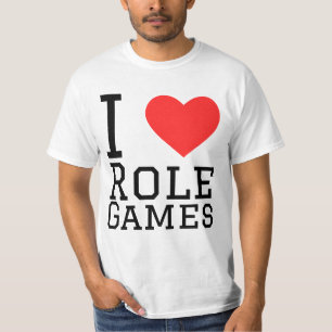 Camiseta Me encantan los juegos de rol