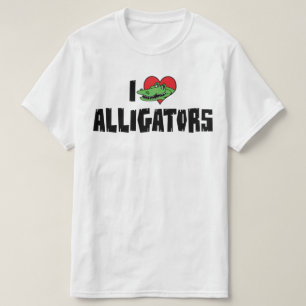 Camiseta Me encantan los lagartos del corazón
