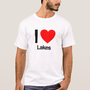 Camiseta me encantan los lagos