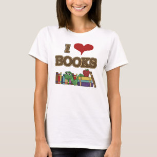 Camiseta Me encantan los libros