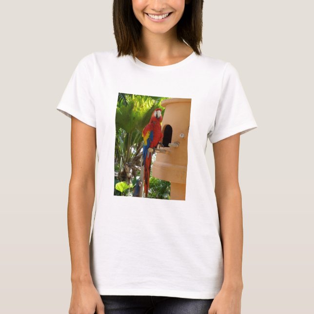 Camiseta Me encantan los loros (Anverso)