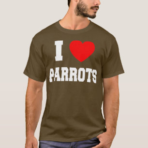 Camiseta Me encantan los loros