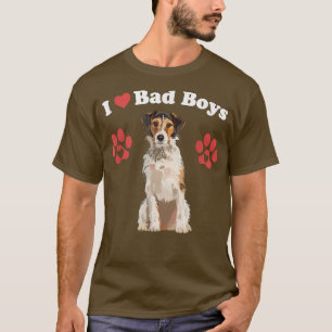 Camiseta ME ENCANTAN LOS MALOS NIÑOS Graciosos Hombres Por